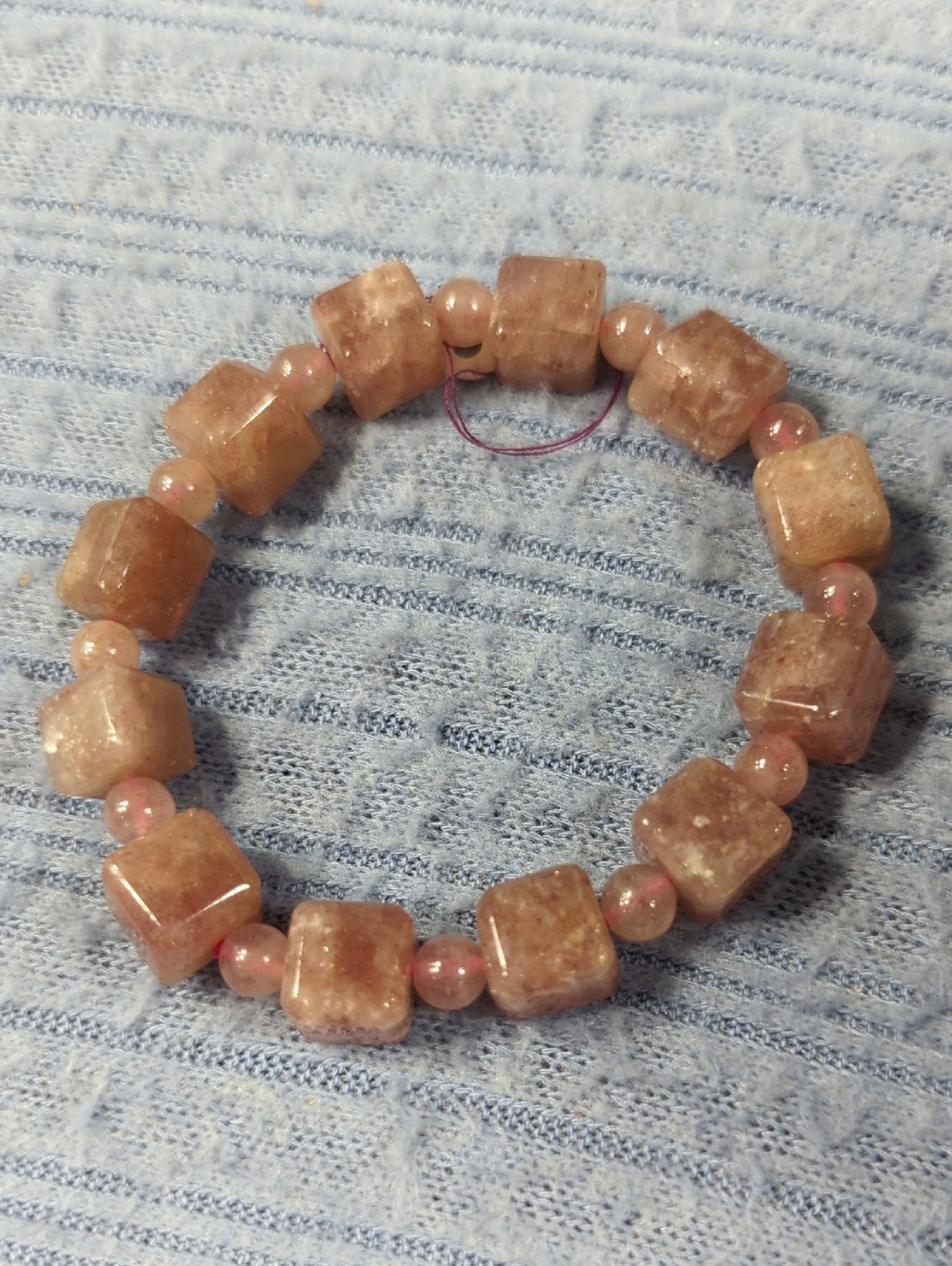 Strawberry Quartz Bracelet